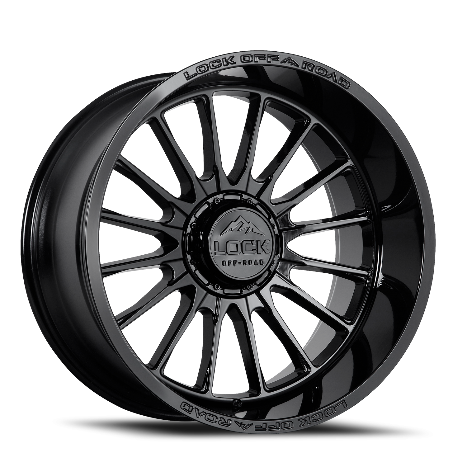 Lock Offroad Striker 20x9 5x127 +1 Black