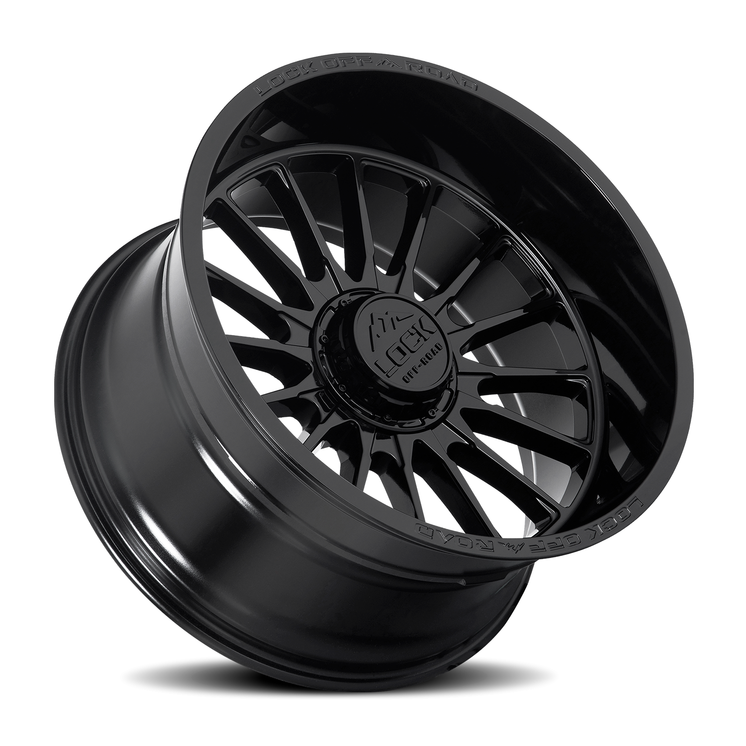 Lock Offroad Striker 20x9 5x127 +1 Black - Image 2