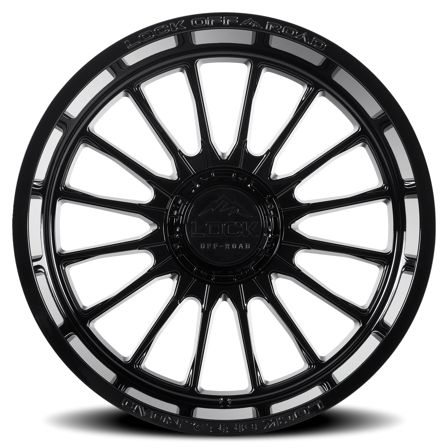 Lock Offroad Striker 20x9 5x127 +1 Black - Image 3