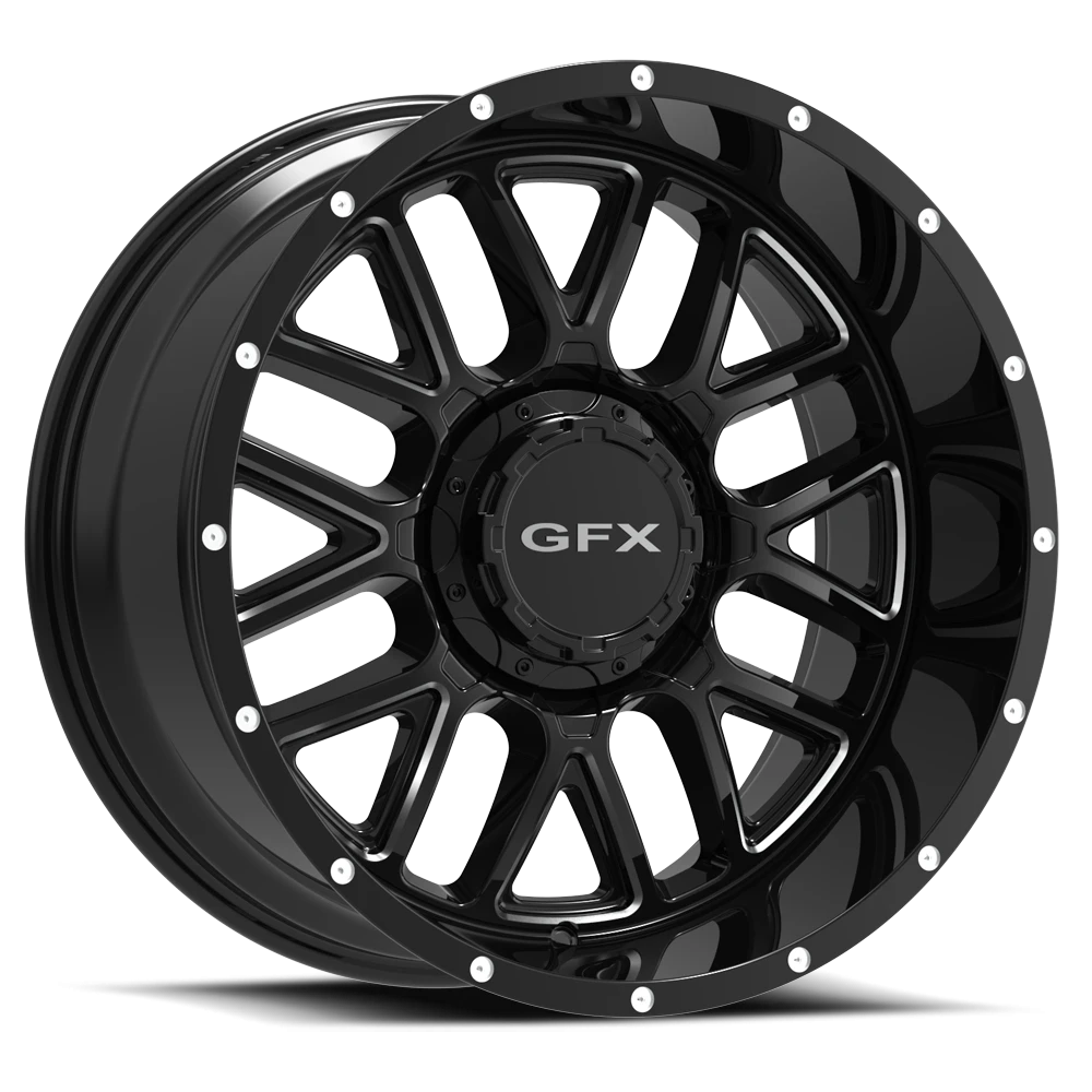 G-FX TM5 18x9 6x135 +12 Black