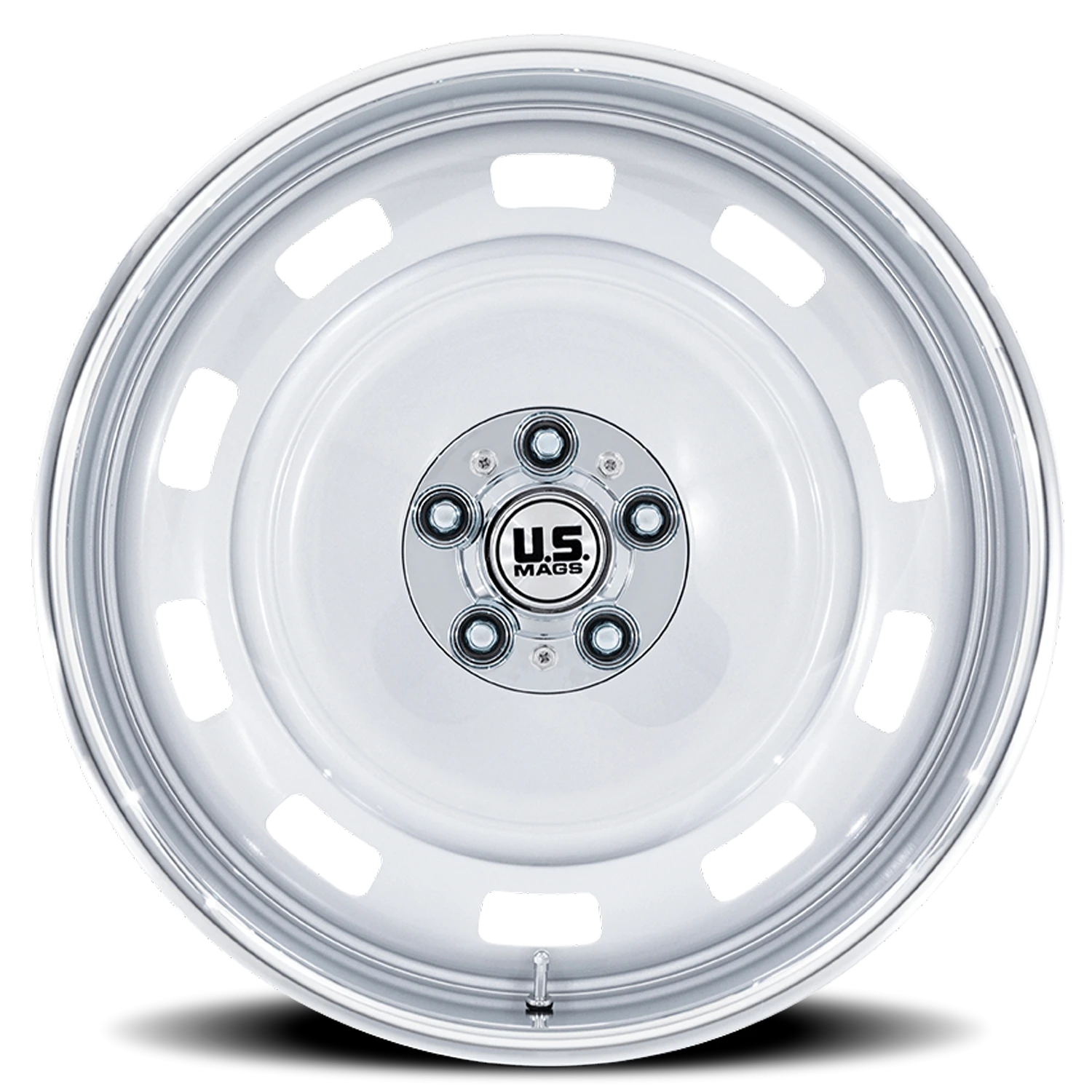 US Mags Scottsdale 20x8.5 6x139.7 +1 Silver - Image 3