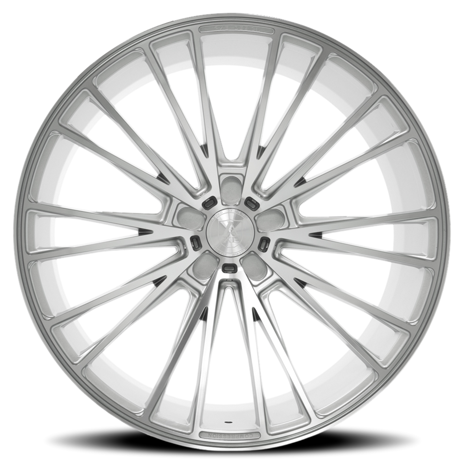 Axe CF2 22x10.5 5x120 +25 Silver - Image 2