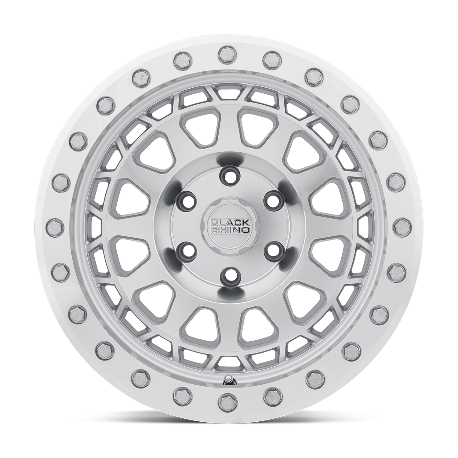 Black Rhino Primm 18x9.5 5x127 -18 Silver - Image 3