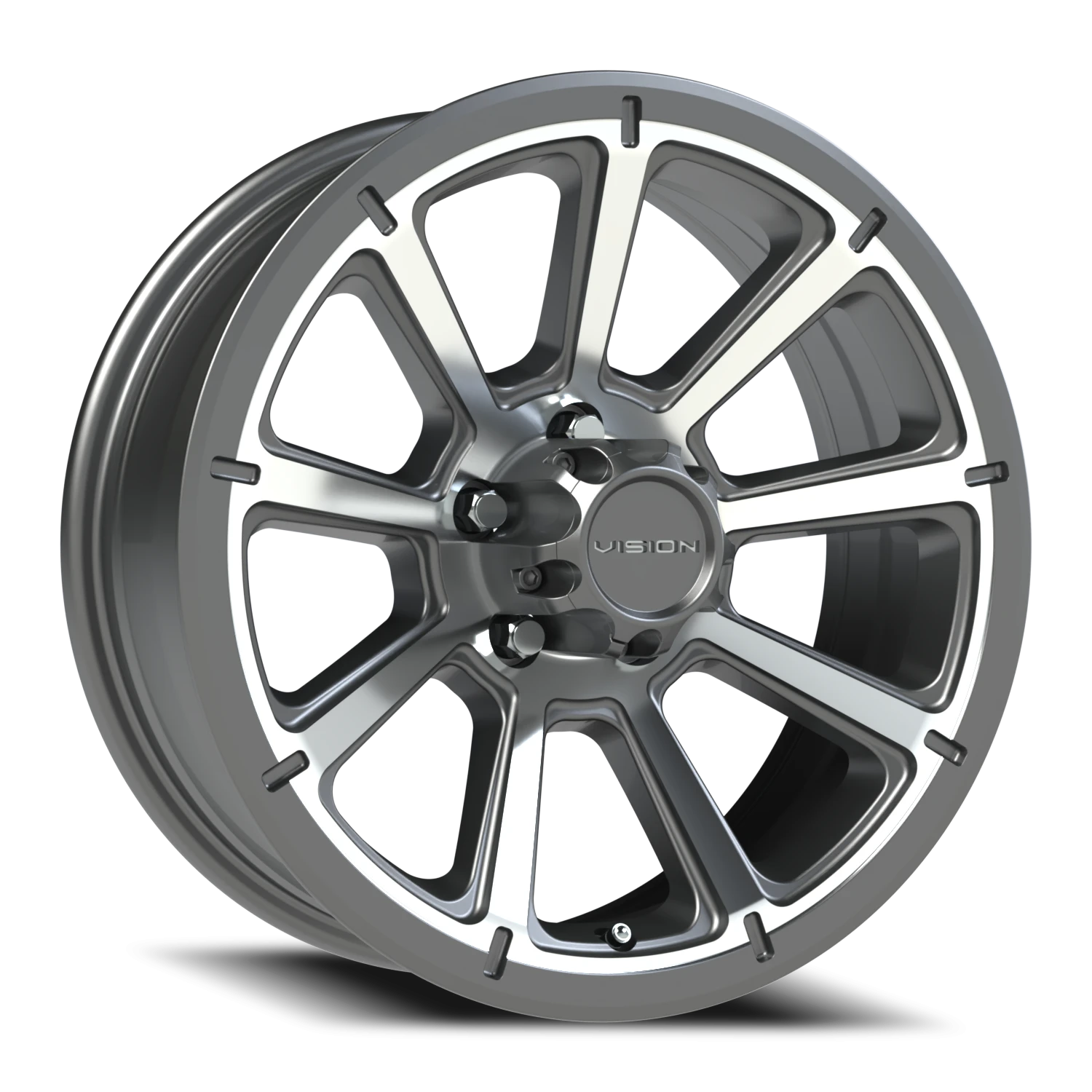 Vision 353 18x9 5x114.3 +18 Gunmetal