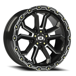 Vision 405 17x8 5x110 +30 Black