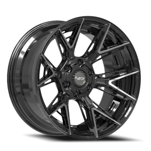 4PLAY 4P40 22x10 6x135 -18 Black