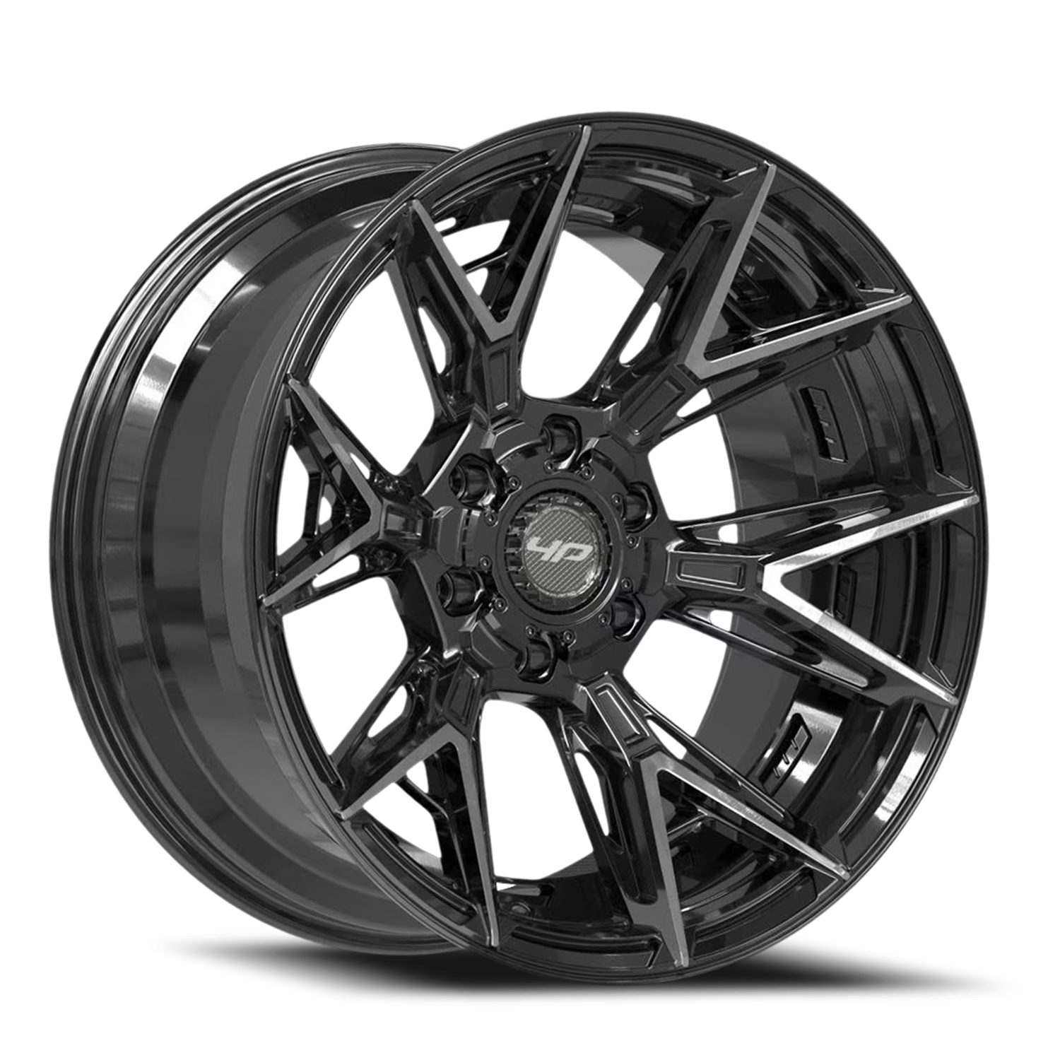 4PLAY 4P40 22x10 6x135 -18 Black