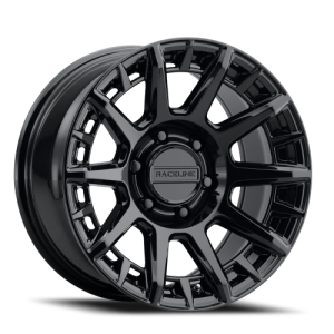 Raceline Vector 17x8.5 6x139.7 +25 Black