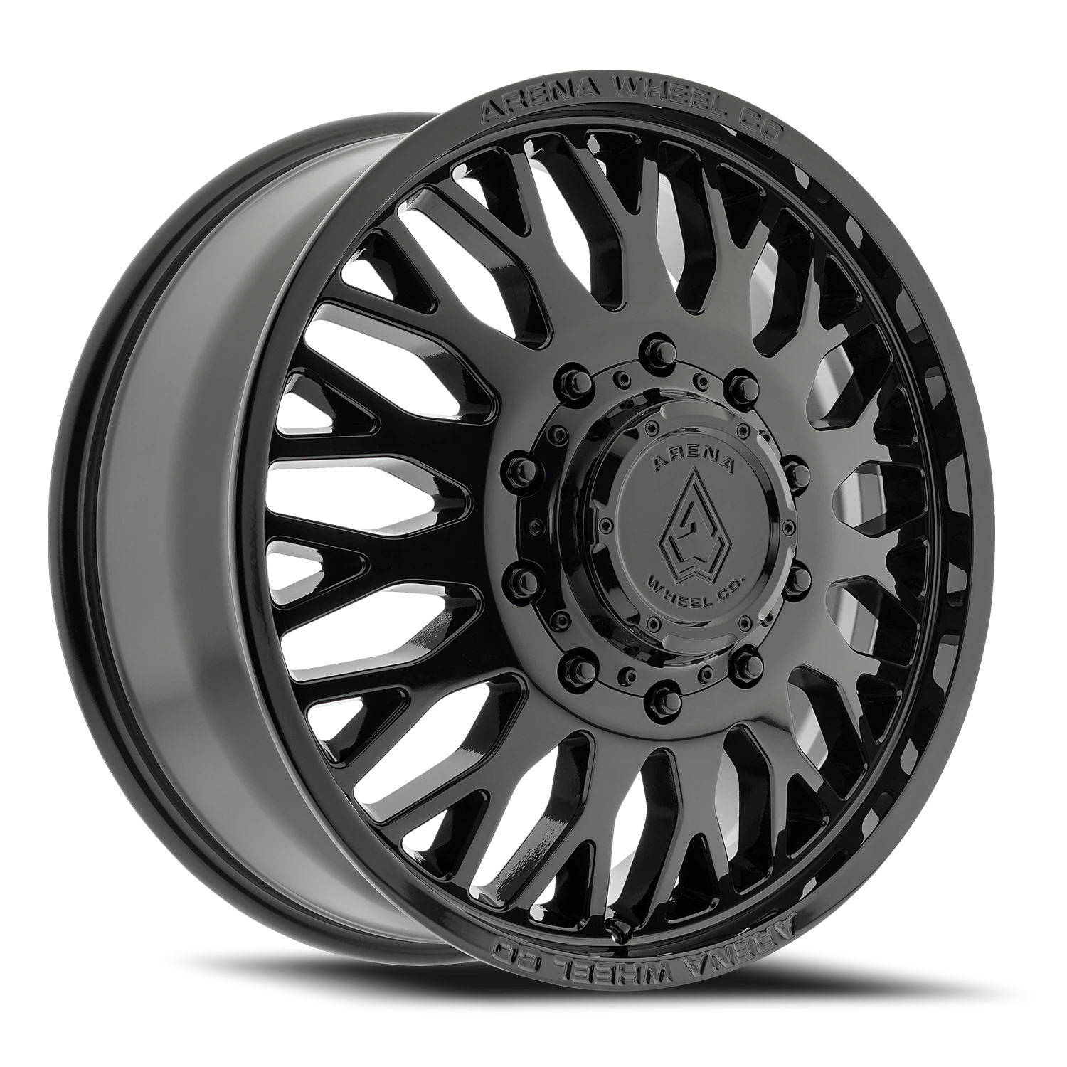 Arena Dually Monarch 20x8.25 8x200 +100 Glossy Black