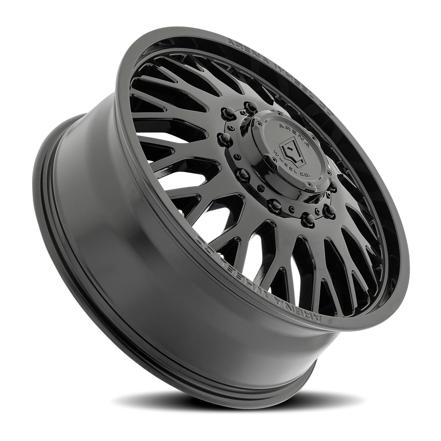 Arena Dually Monarch 20x8.25 8x210 +100 Glossy Black - Image 2