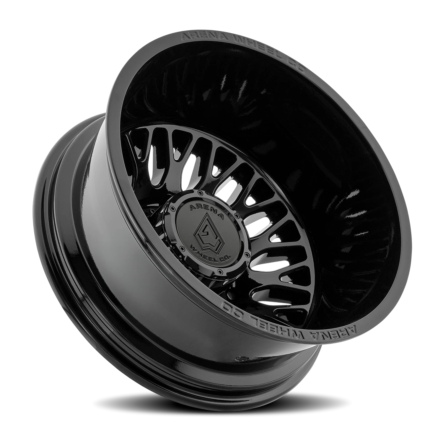 Arena Dually Monarch 22x8.25 8x200 -220 Glossy Black - Image 2