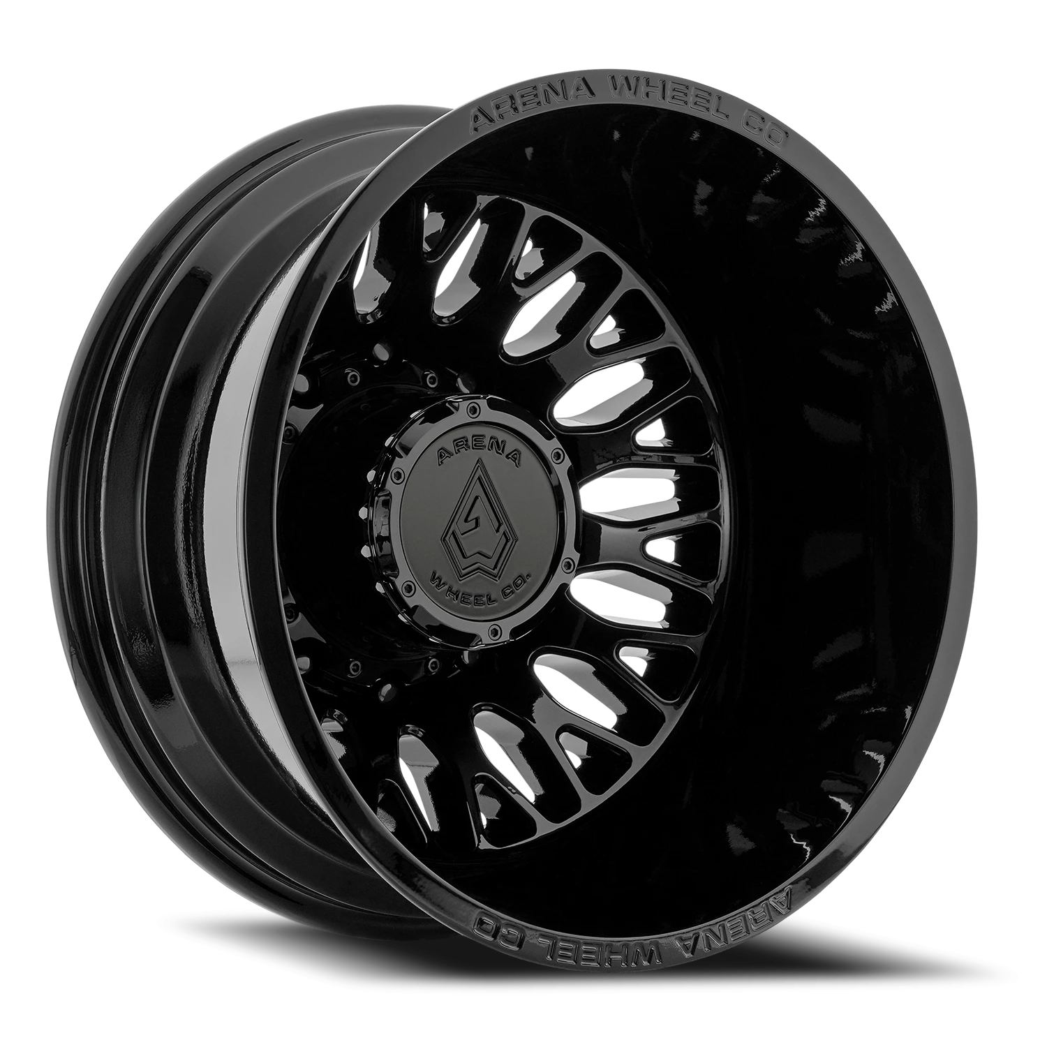 Arena Dually Monarch 22x8.25 8x200 -220 Glossy Black