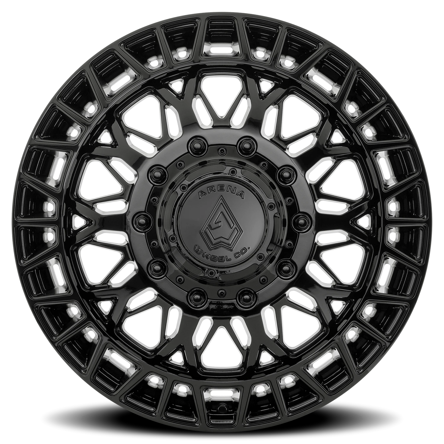 Arena Dually Innovator 22x8.25 8x200 +105 Glossy Black - Image 3