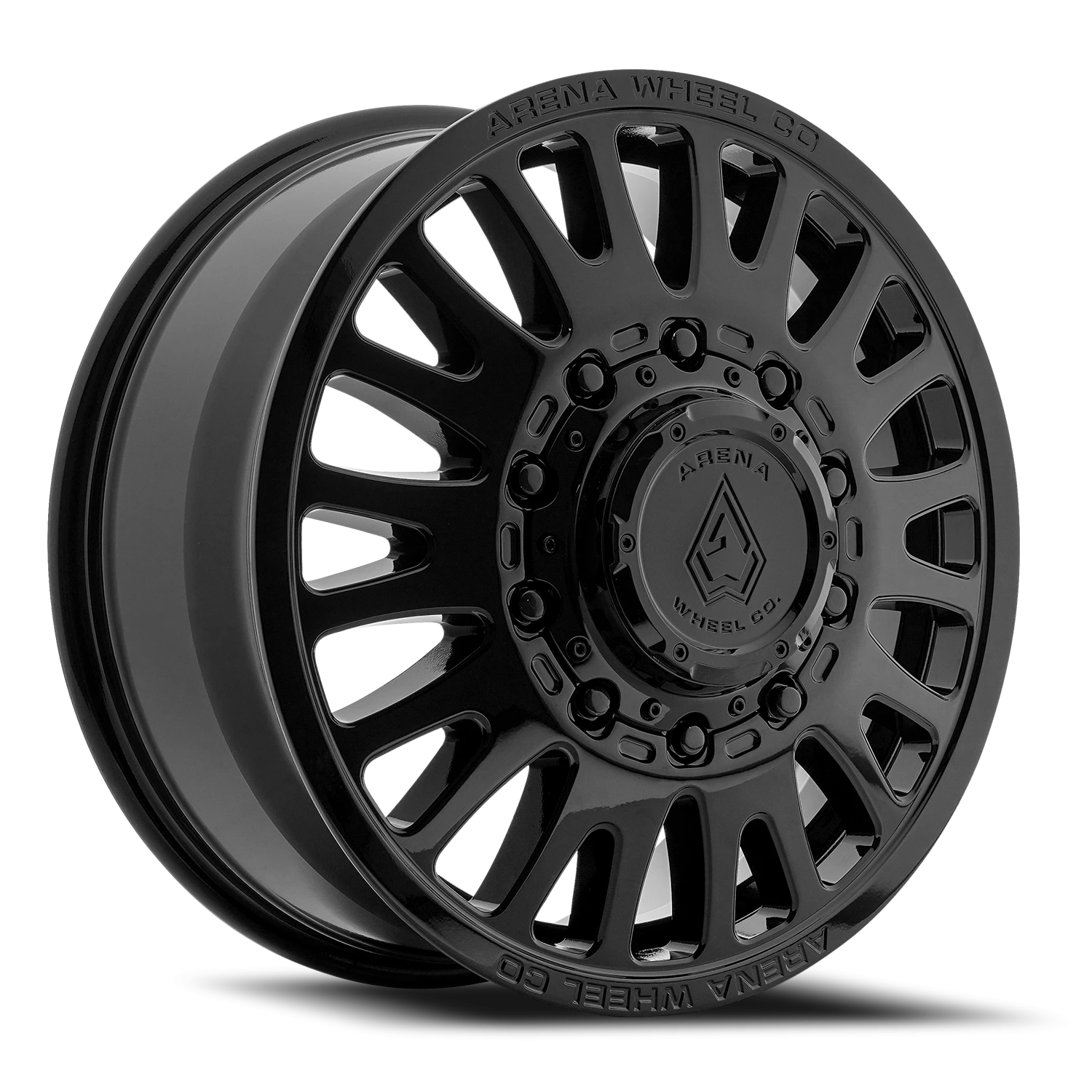 Arena Dually Sultan 22x8.25 8x210 +100 Glossy Black