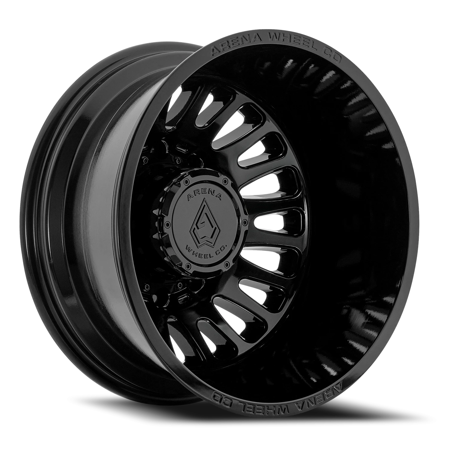 Arena Dually Sultan 22x8.25 10x225 -220 Glossy Black