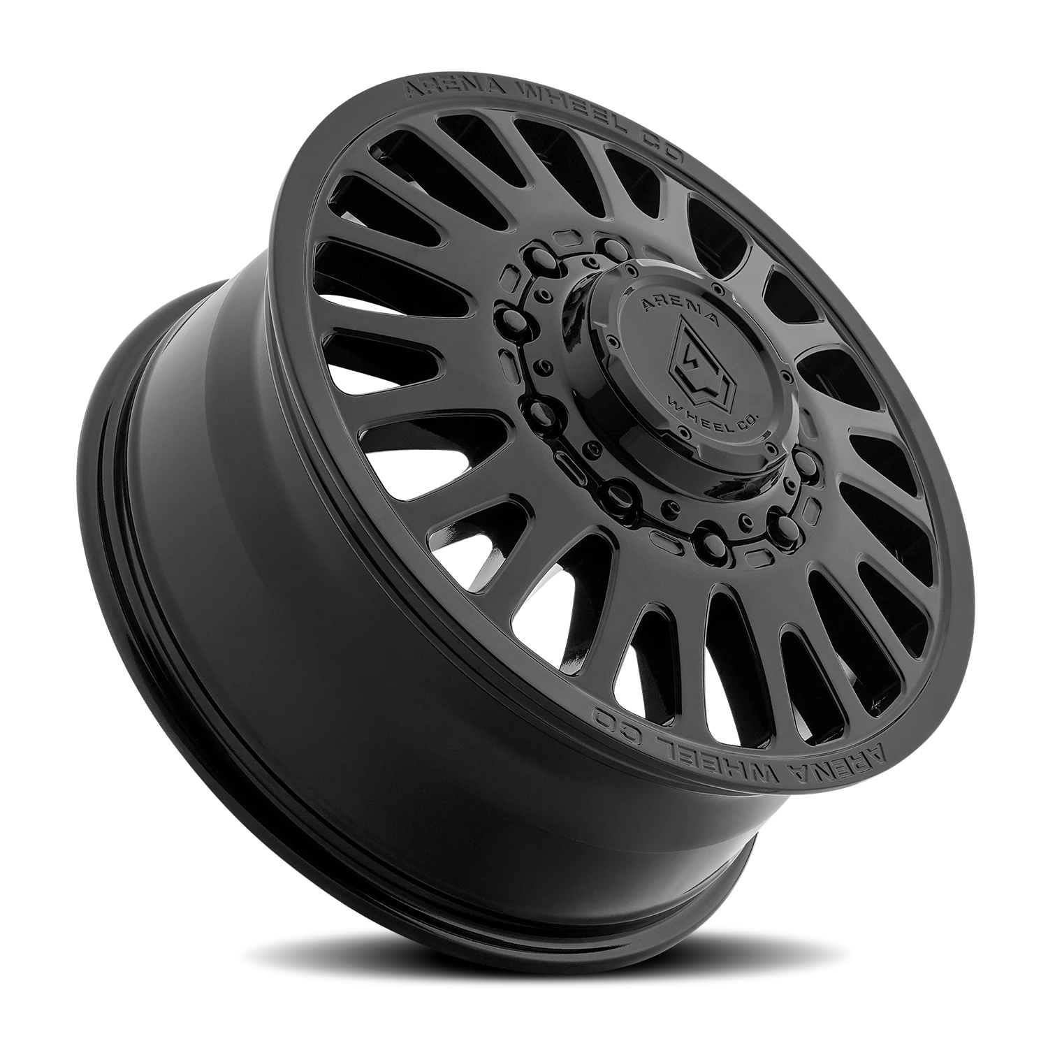 Arena Dually Sultan 24x8.25 8x200 +100 Glossy Black - Image 2