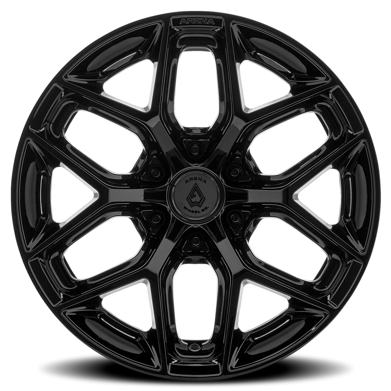 Arena Luxor 20x10 6x135 -18 Glossy Black - Image 3