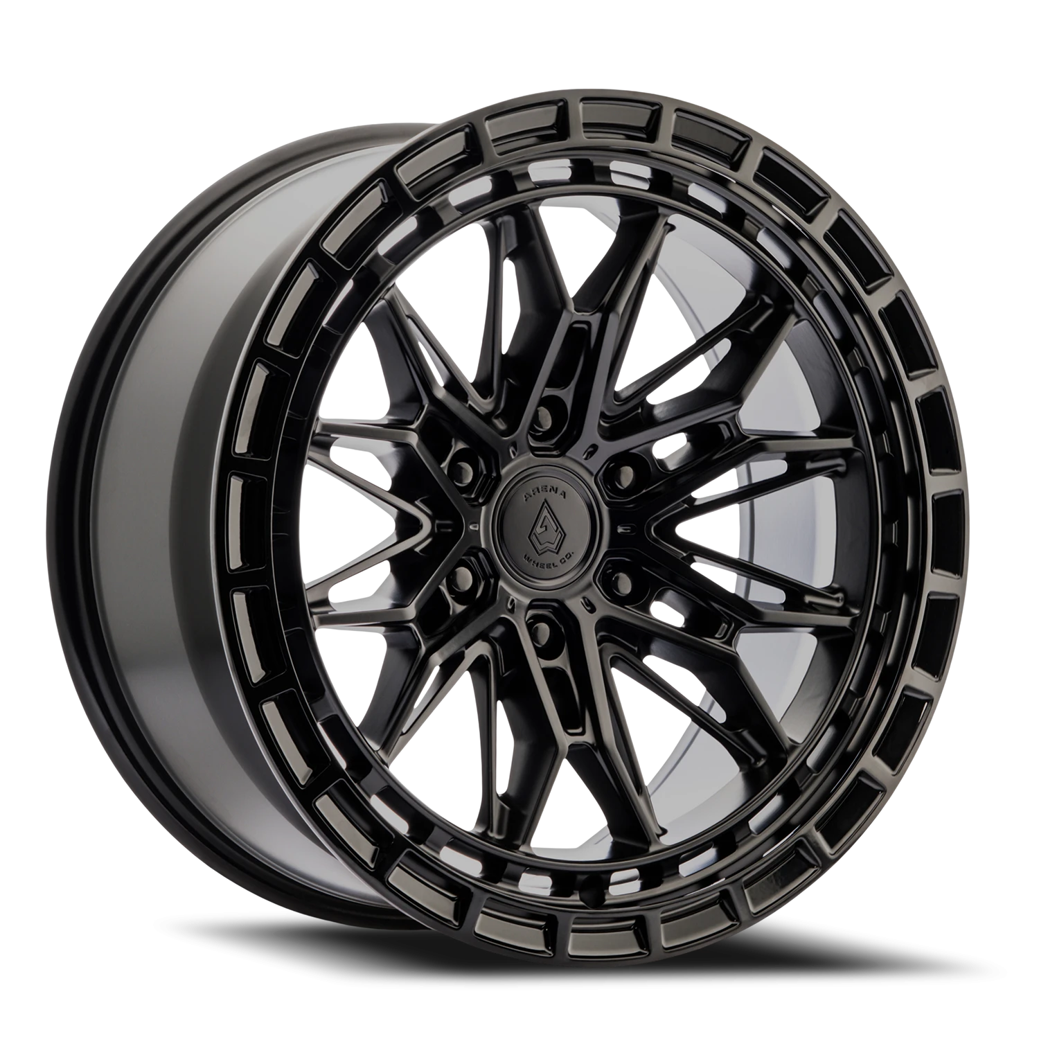 Arena Empire 22x10 6x135 -18 Black