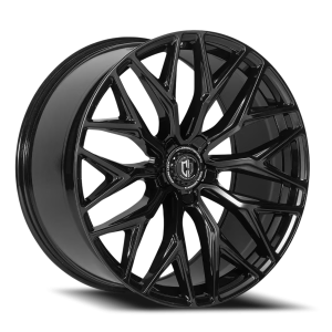 Curva Concepts CFF78 22x10 5x112 +25 Black