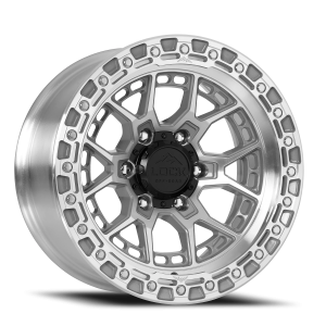 Lock Offroad Commando 20x10 6x139.7 +18 Silver