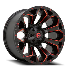 Fuel Assault 20x9 5x114.3 +1 Black