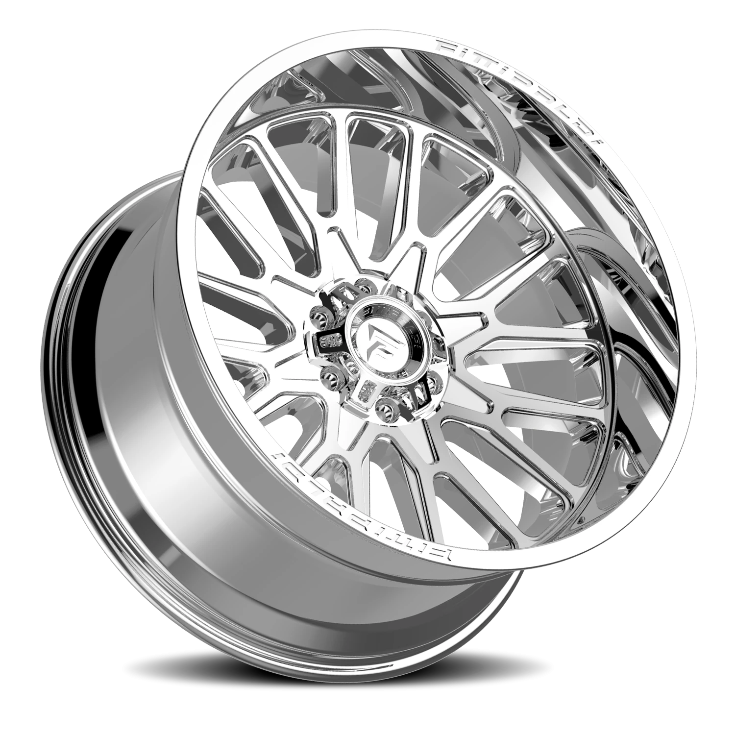 Fittipaldi Offroad Alpha Series 24x12 6x135 -44 Mirror Coat Chrome - Image 2