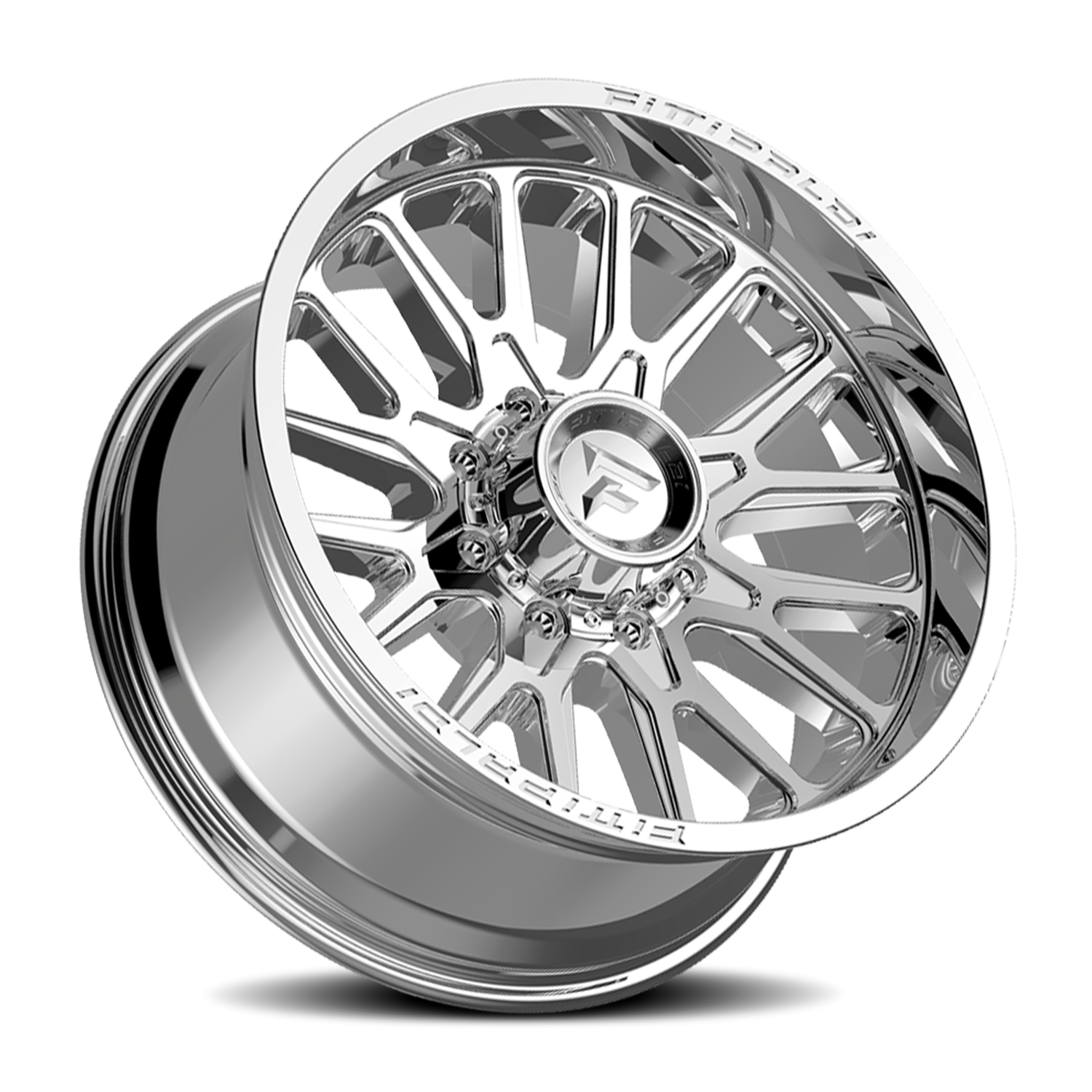 Fittipaldi Offroad Alpha Series 24x12 8x180 -44 Mirror Coat Chrome - Image 2