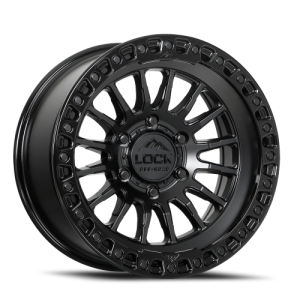 Lock Offroad Grit 17x8.5 6x139.7 +25 Black