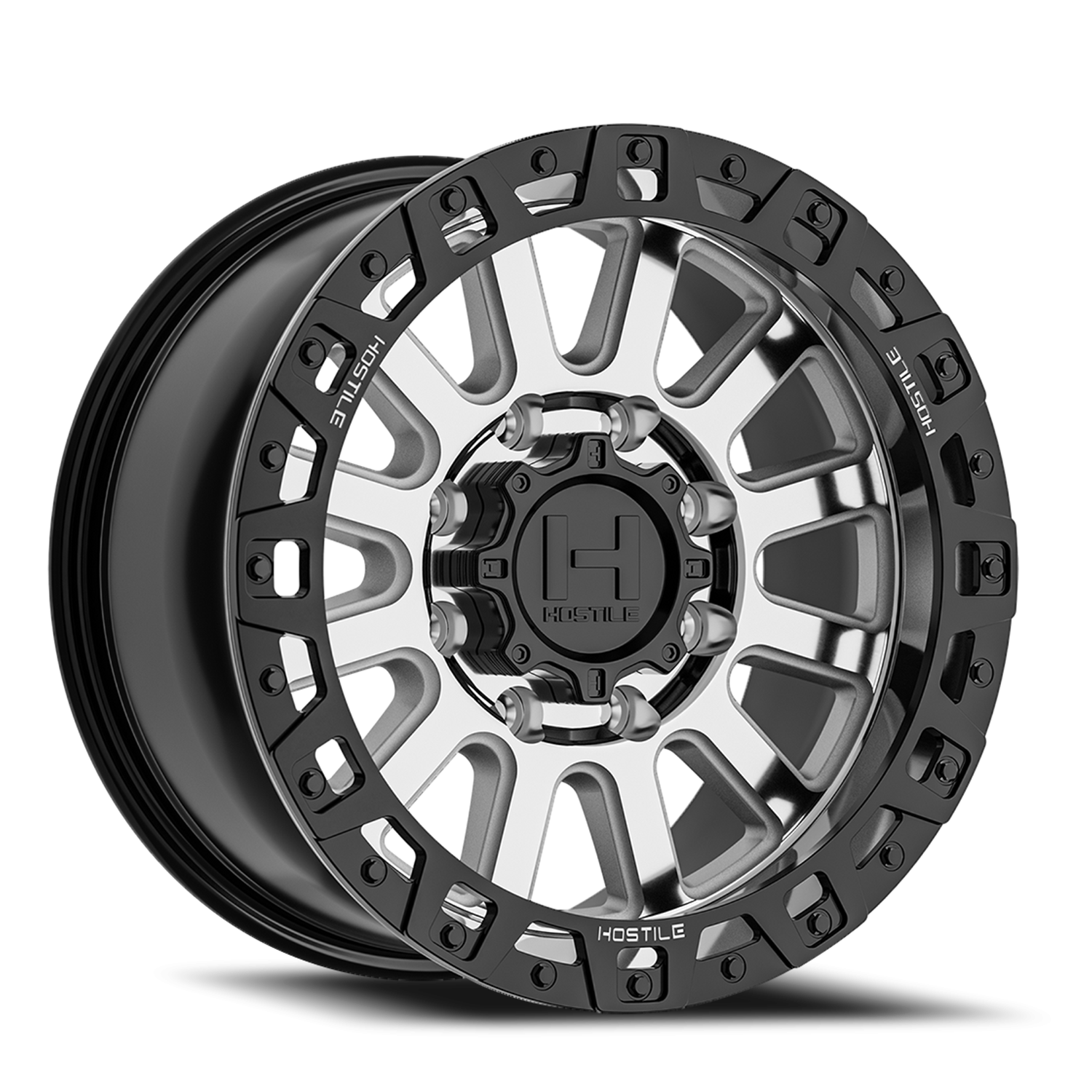 Hostile Dominator 18x9 8x180 +1 Silver