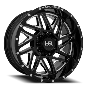 Hardrock Offroad Bones Xposed H501 20x10 8x165.1 -19 Black