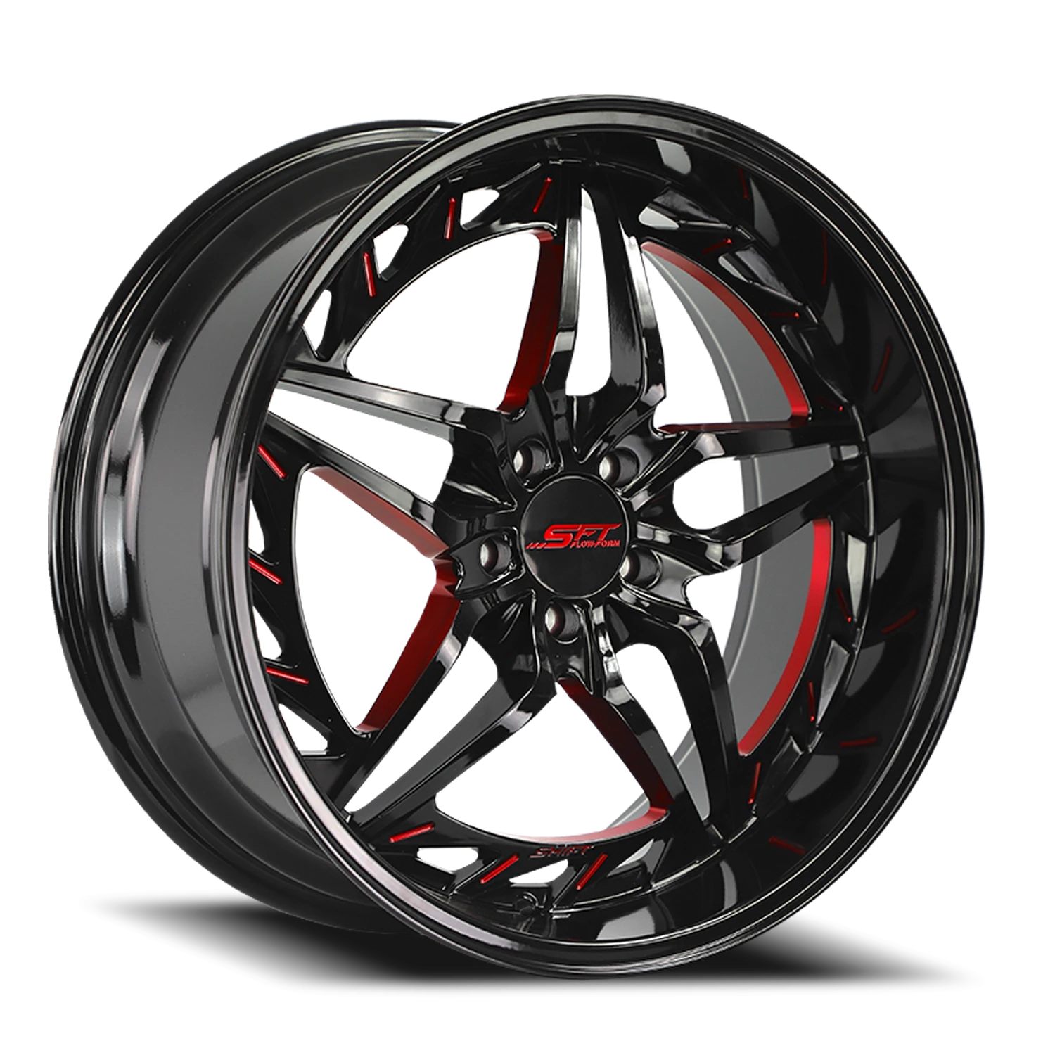 Shift Injector 18x8.5 5x112 +30 Black