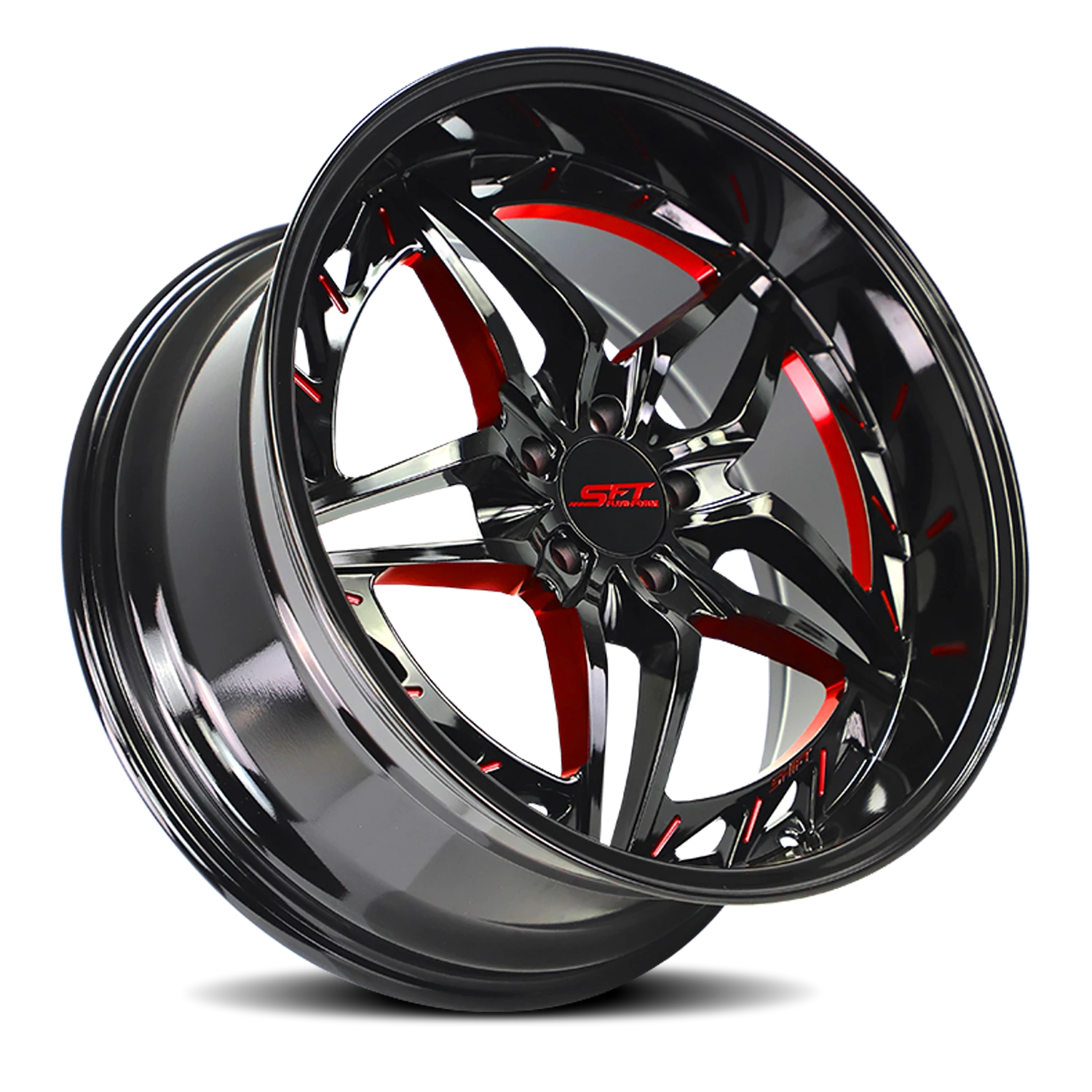 Shift Injector 18x8.5 5x112 +30 Black - Image 2