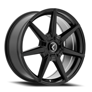 Kraze Nova 17x8 5x100 +35 Black