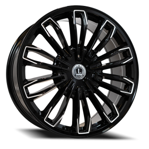 Luxxx Alloys 42 20x8.5 5x108 +35 Black