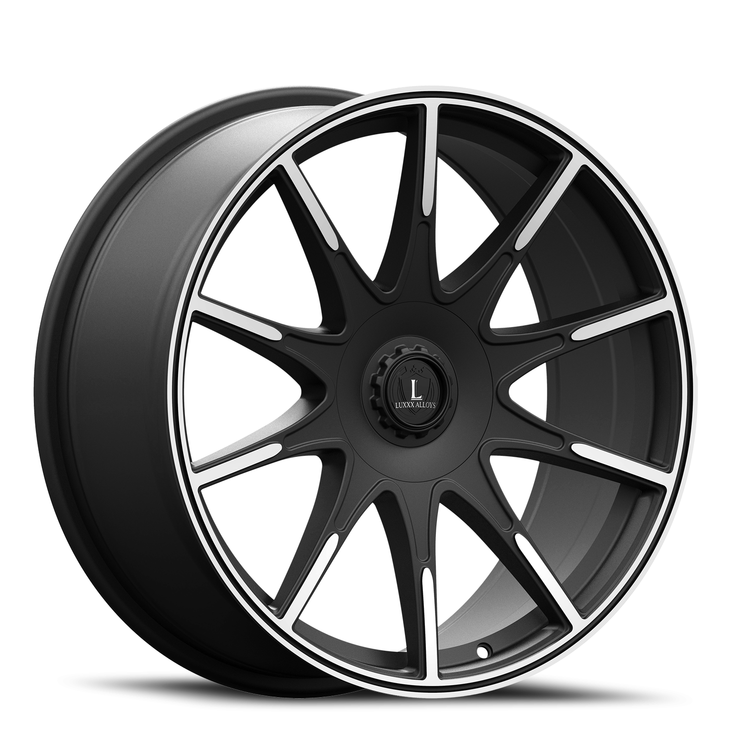 Luxxx Alloys 51 22x9 5x112 +35 Black