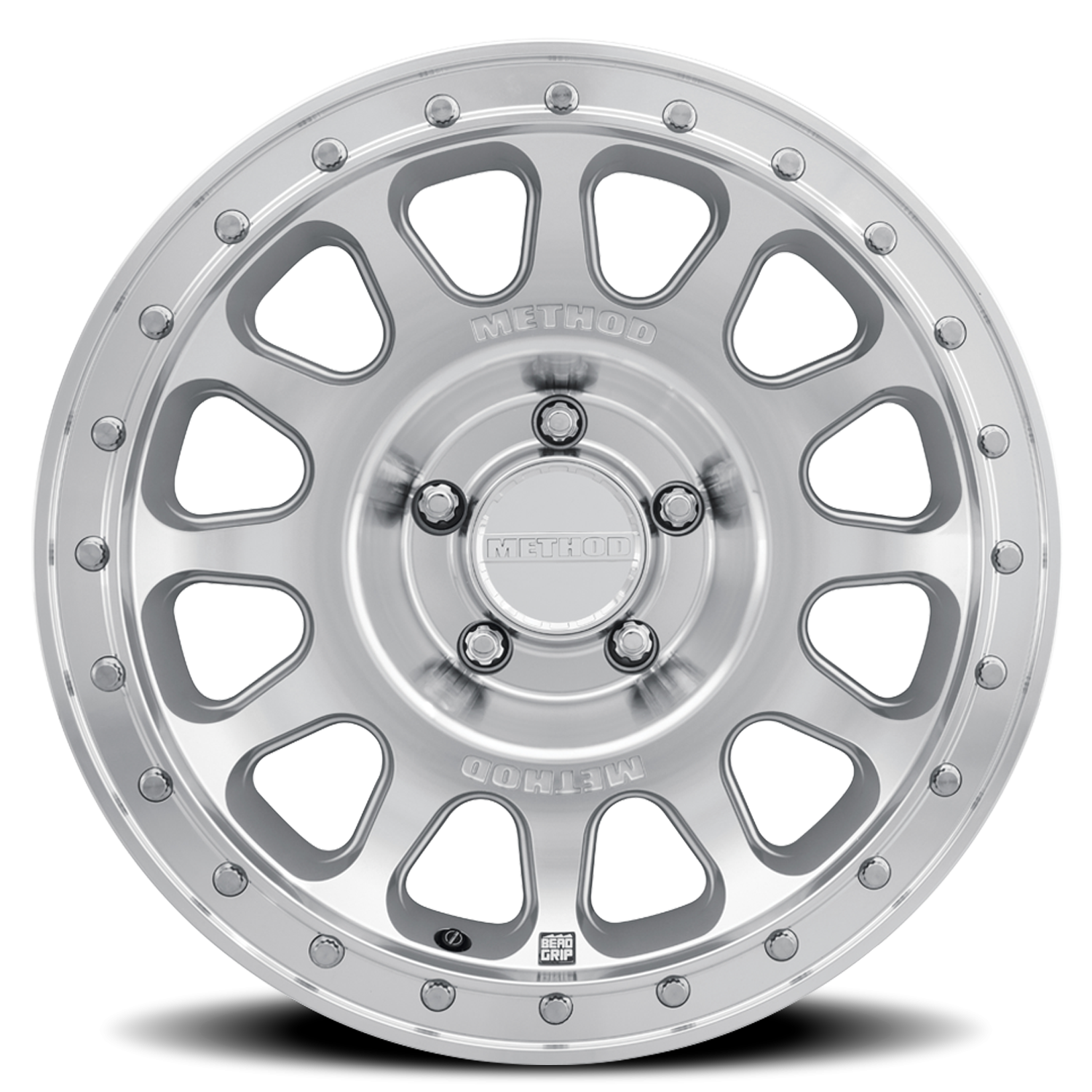 Method MR709 HD Bead Grip 17x8.5 5x150 0 Silver - Image 2