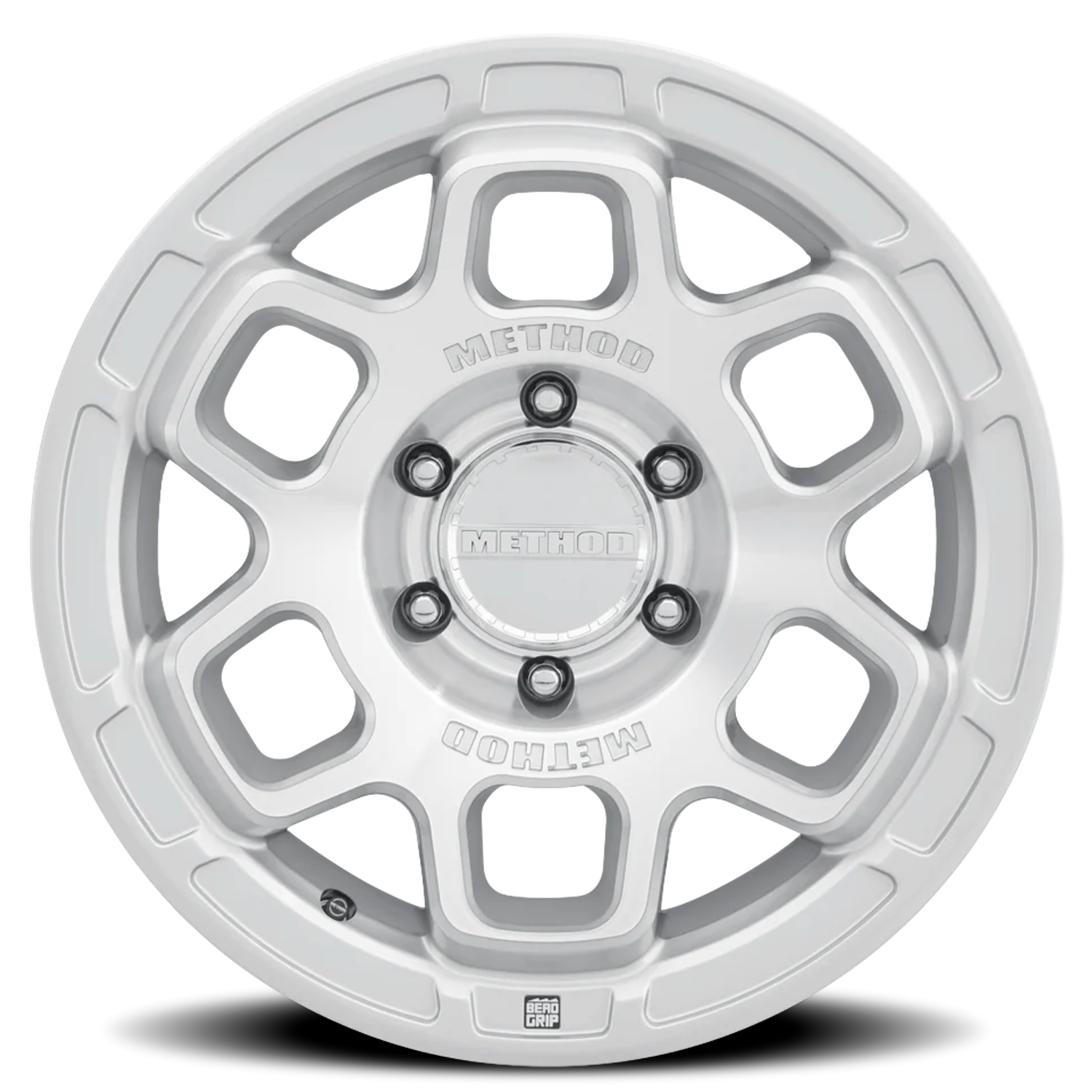 Method MR710 HD Bead Grip 17x8.5 6x139.7 0 Silver - Image 3