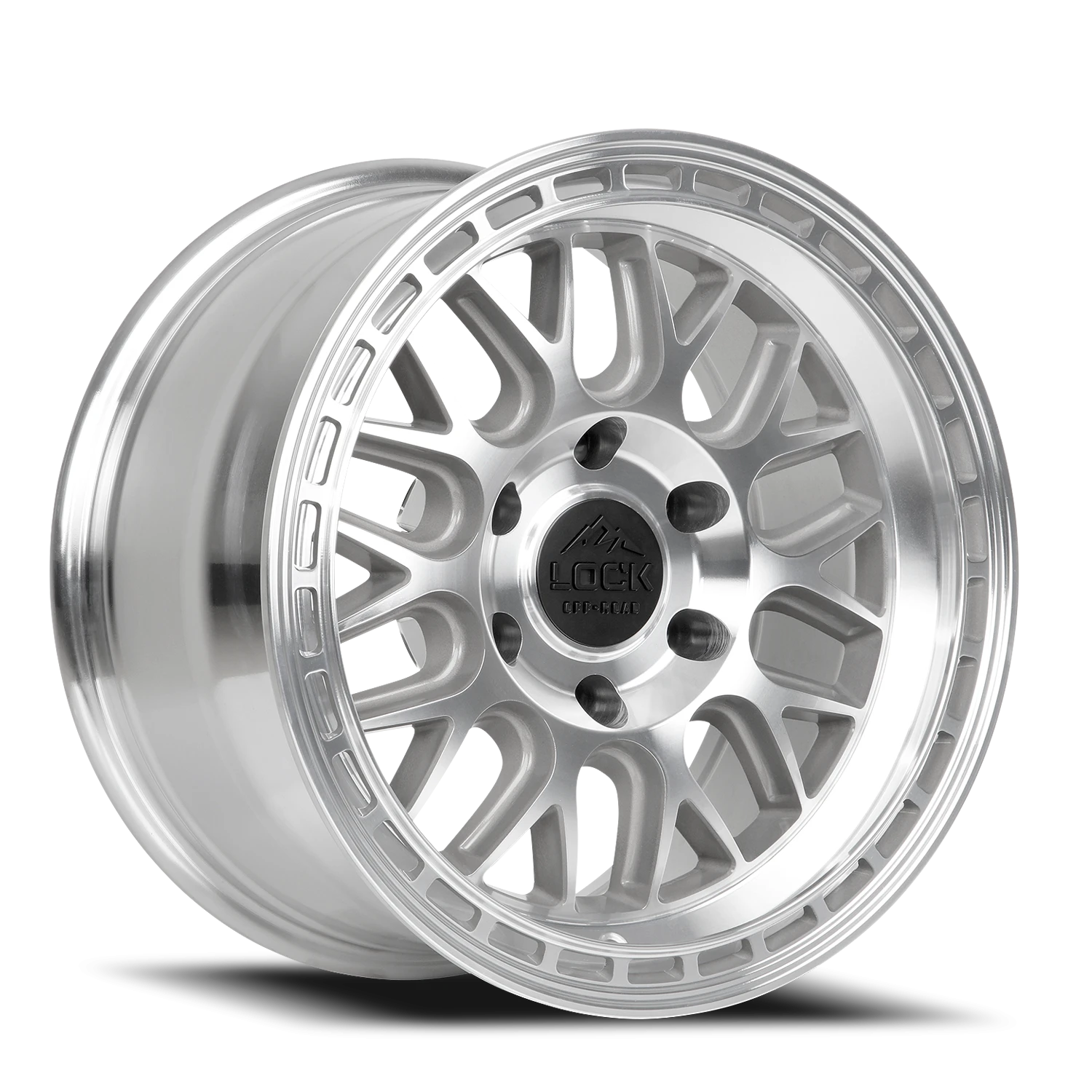 Lock Offroad Onyx 17x9 6x139.7 +1 Silver