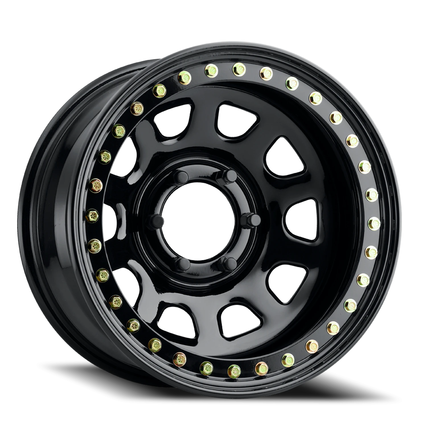Raceline Black Daytona 17x8 8x165.1 -25 Black