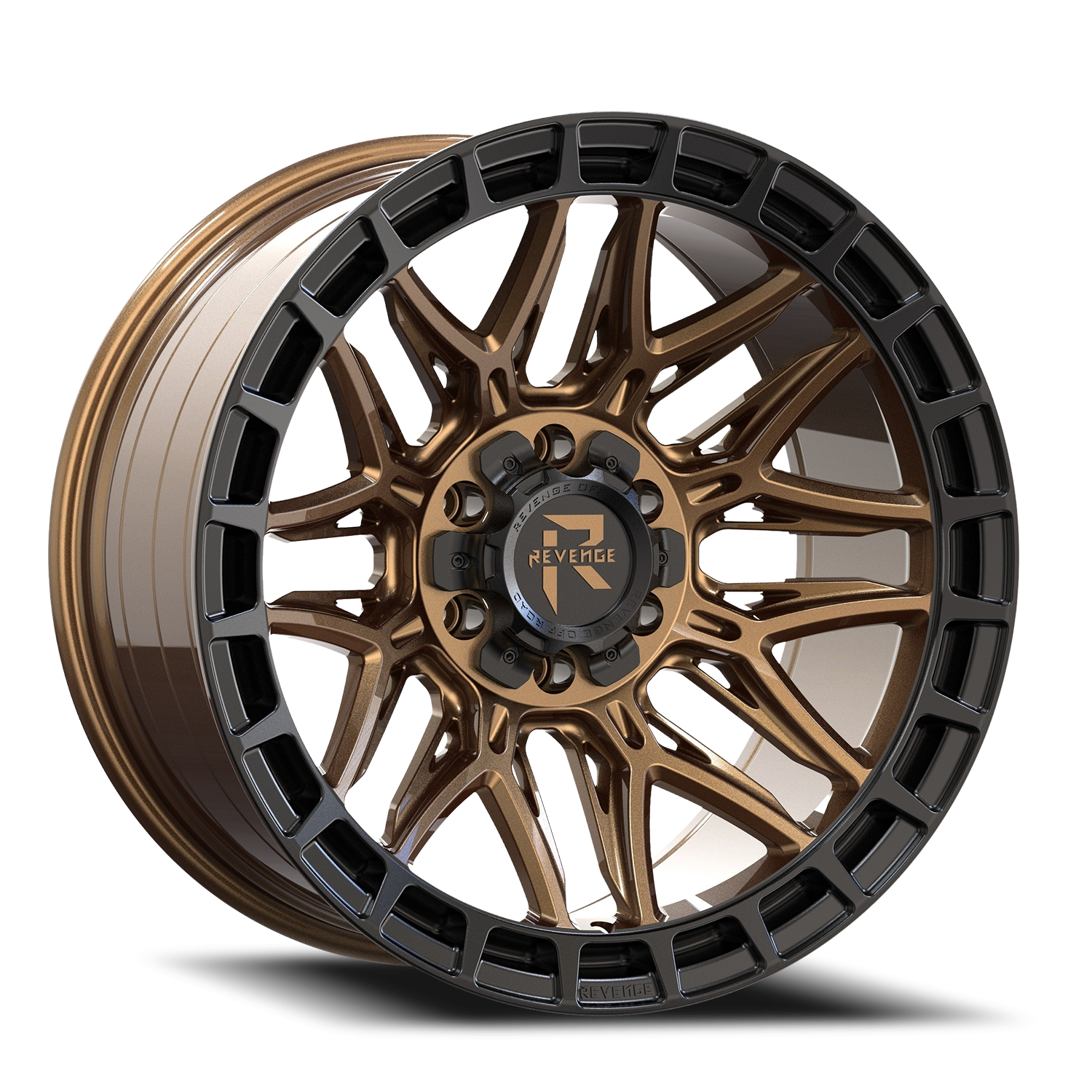 Revenge Offroad RV208 22x10 5x127 -19 Sand Bronze