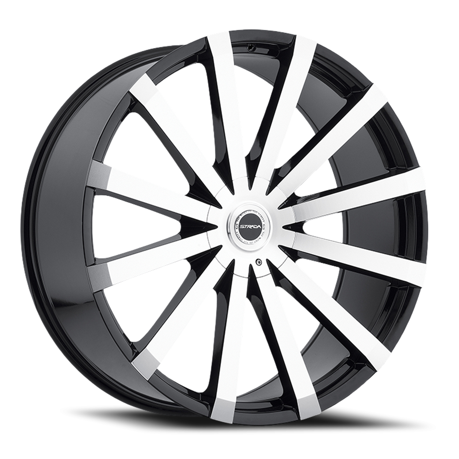 Strada Gabbia 18x8 5x112 +30 Black