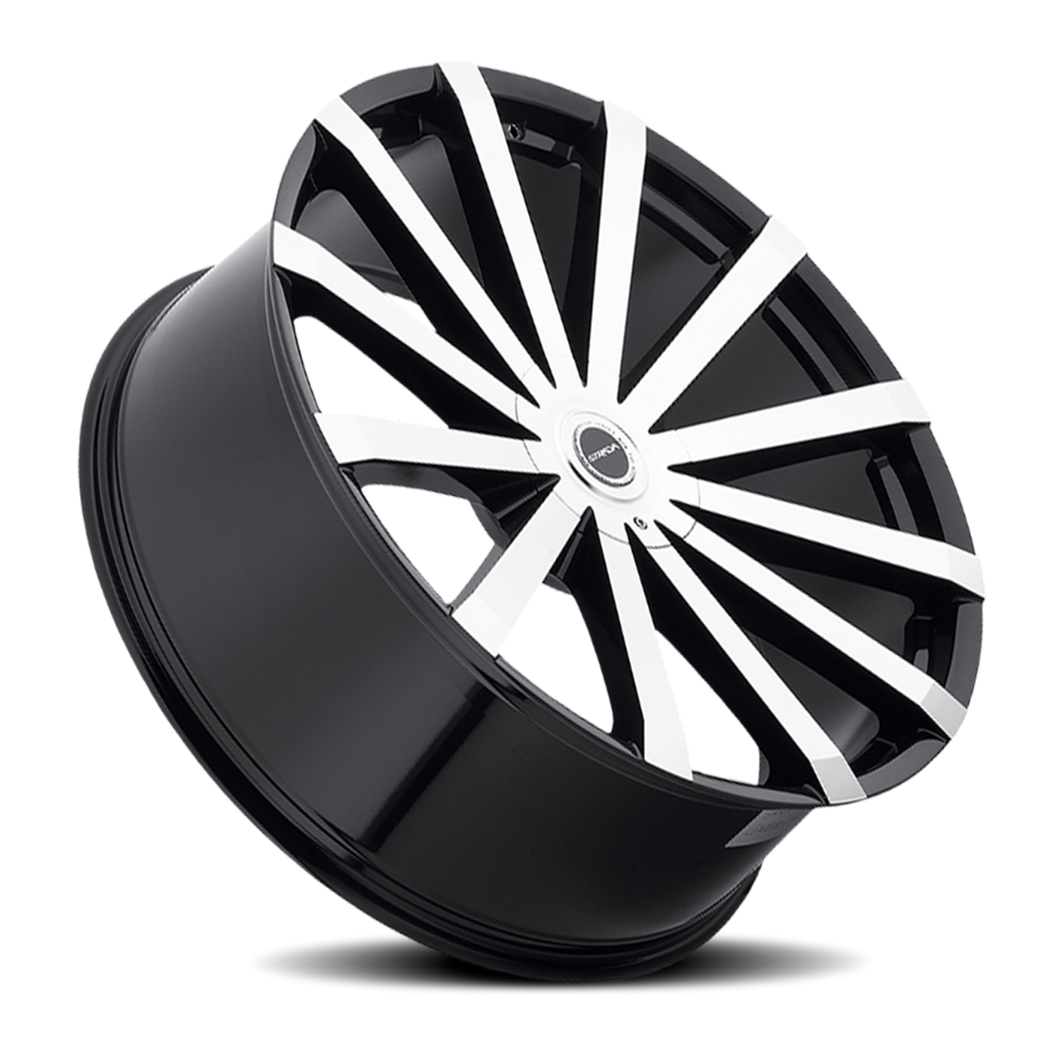 Strada Gabbia 18x8 5x112 +30 Black - Image 2