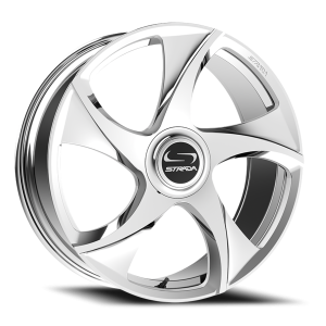 Strada Vino 20x9 5x114.3 +30 Chrome