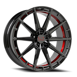 Strada Palo 20x9 5x114.3 +30 Black