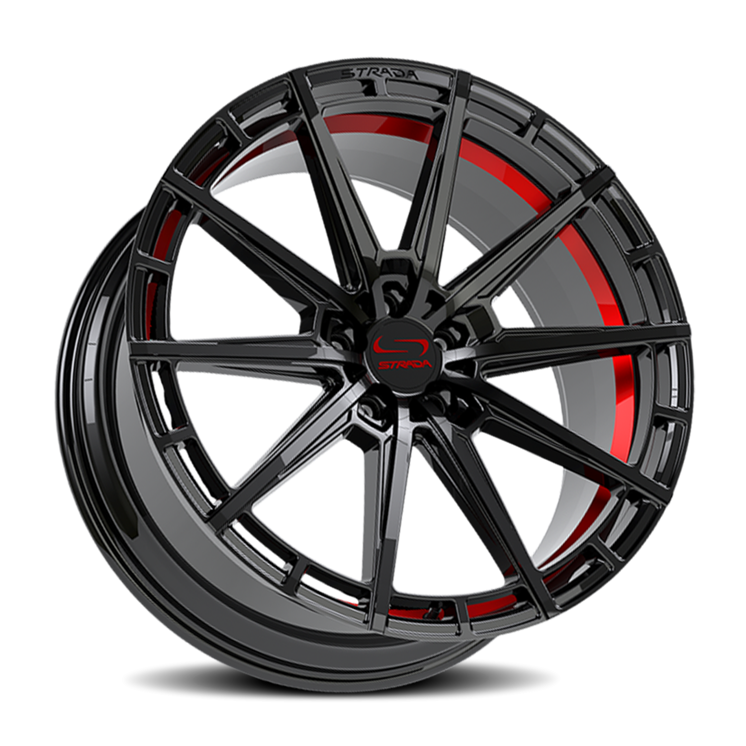 Strada Palo 20x9 5x114.3 +30 Black - Image 2