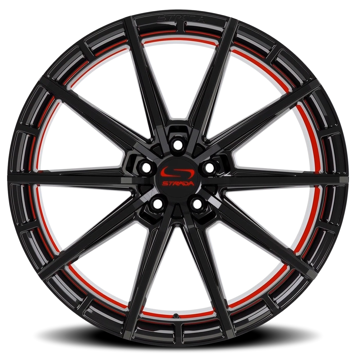 Strada Palo 20x9 5x114.3 +30 Black - Image 3