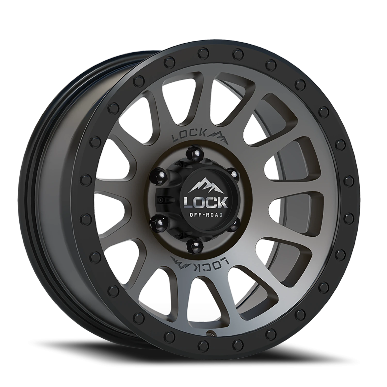 Lock Offroad Yosemite 17x9 6x139.7 0 Grey