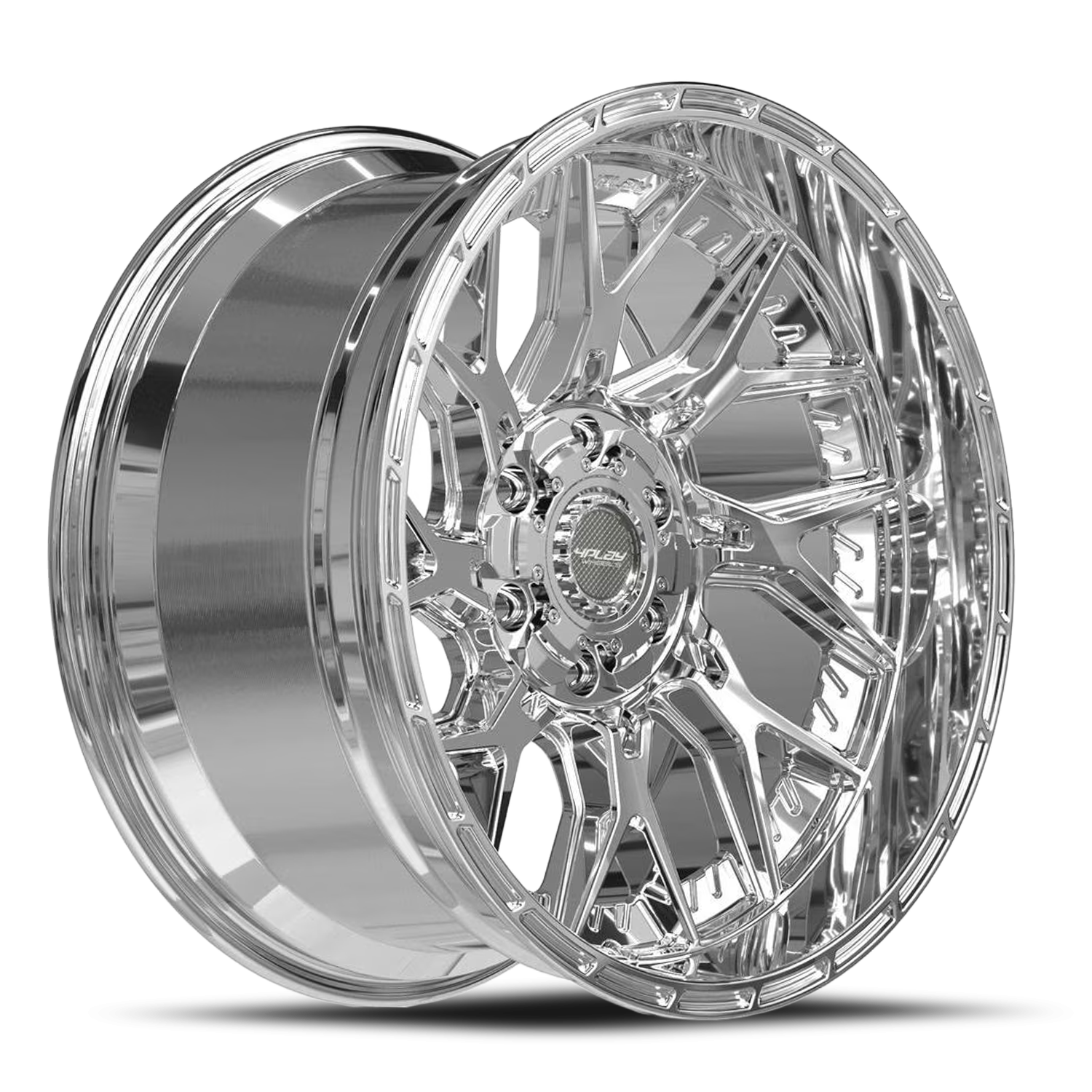 4PLAY 4PL28 22x10 6x135 -18 Chrome