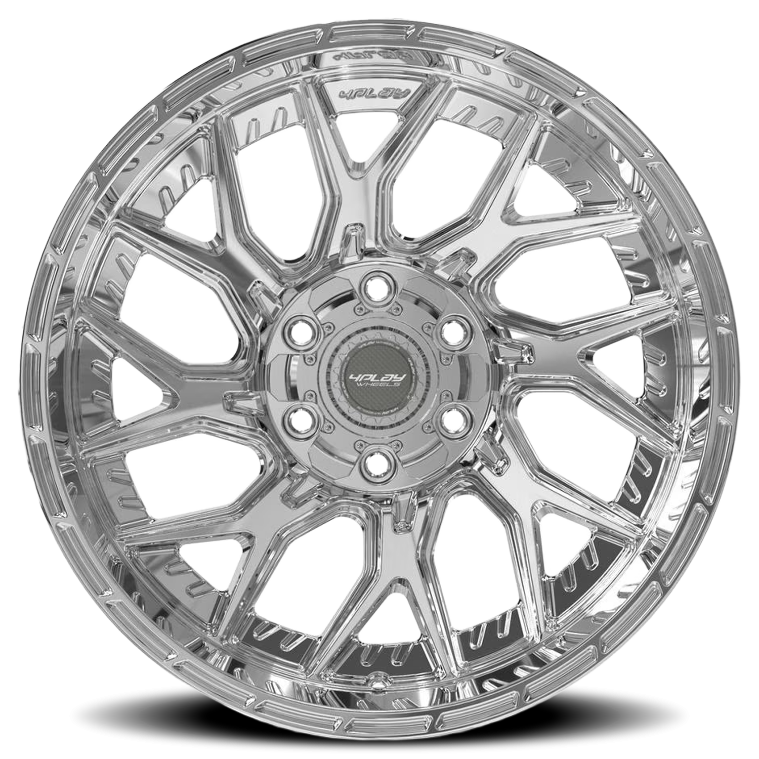 4PLAY 4PL28 22x10 6x135 -18 Chrome - Image 3
