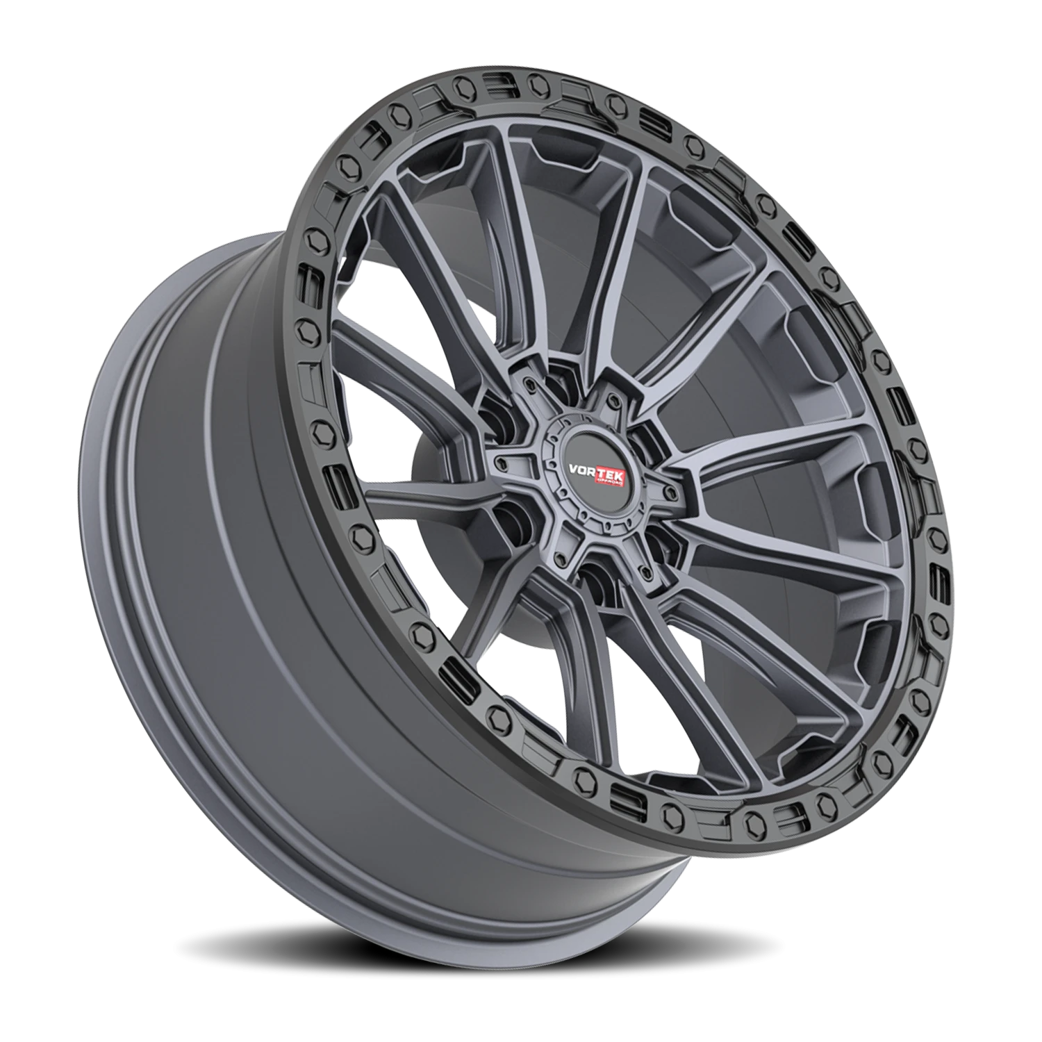 Vortek Offroad VRT-601 18x9 6x135 -12 Titanium - Image 2